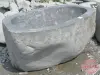 Product image 4 of the product “Riverstone basin, natural surface, polished inside. Dia approx 101-110. Height 61-70 ”